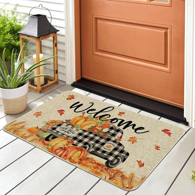 Paillasson Autumn Truck Welcome