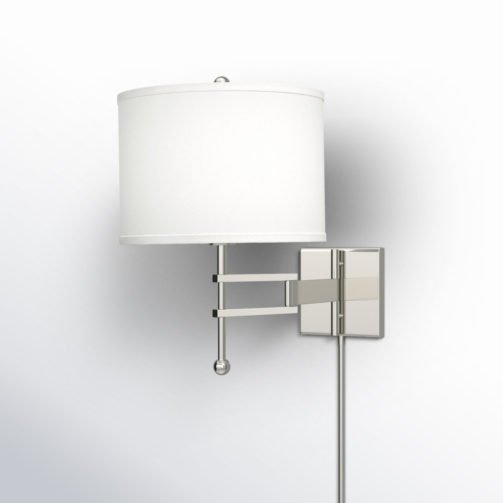 Sean 1 - Light Dimmable Swing Arm, Nickel