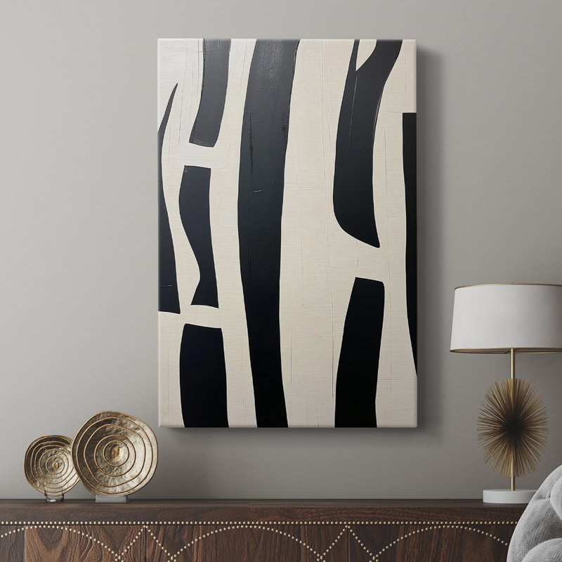 ABSTRACT Series DCXCI - Cavas de galerie sur mesure, H 18 po x l 12 po