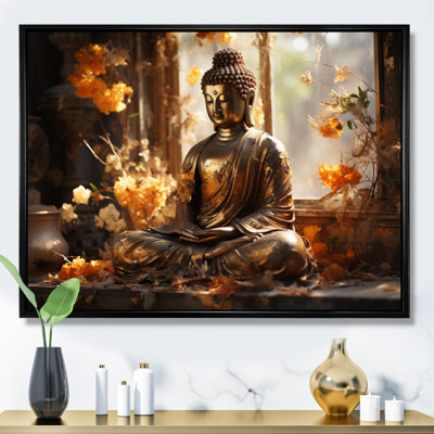 Thai Golden Buddha - Thailand Wall Art