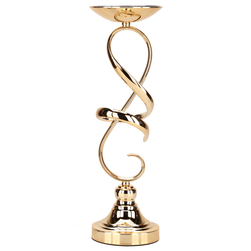 Swirl Finial Decor, Small - 16.5 Inches