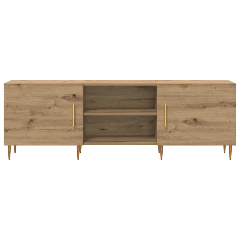 TV Cabinet 150 X 30 X 50 Cm Engineered Wood, Artisan Oak