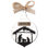 4.5'' Wood Religious & Spiritual Holiday Shaped Ornament