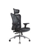 Ergonomic Game Chairs With 3 Way Armrests Lumbar Support And Adjustable Headrest High Back With Tilt Function (Black)
