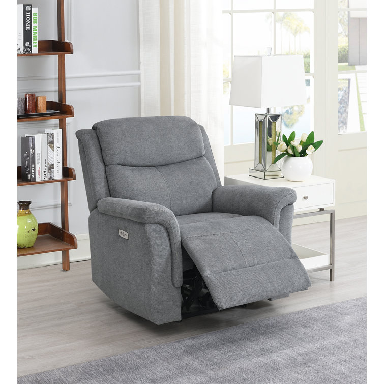 Brayden Studio Aalt Upholstered Electric Recliner & Reviews | Wayfair.co.uk