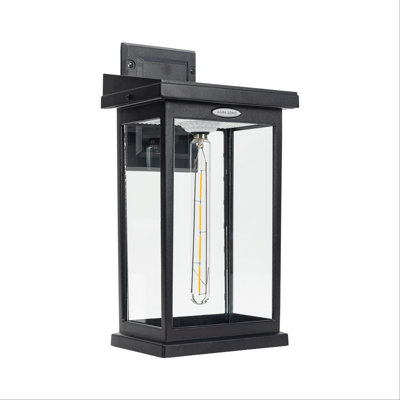 Easy Install Modern Farmhouse Solar Wall Light