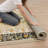 Oriental Floral Area Rug with Gold & Green Design - Traditional Pattern Carpet for Living Room & Bedroom-1454645223