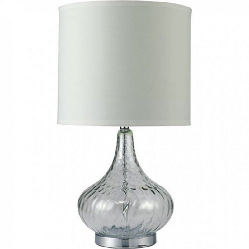 Ensemble de lampe de table 15" Marceline, Transparent