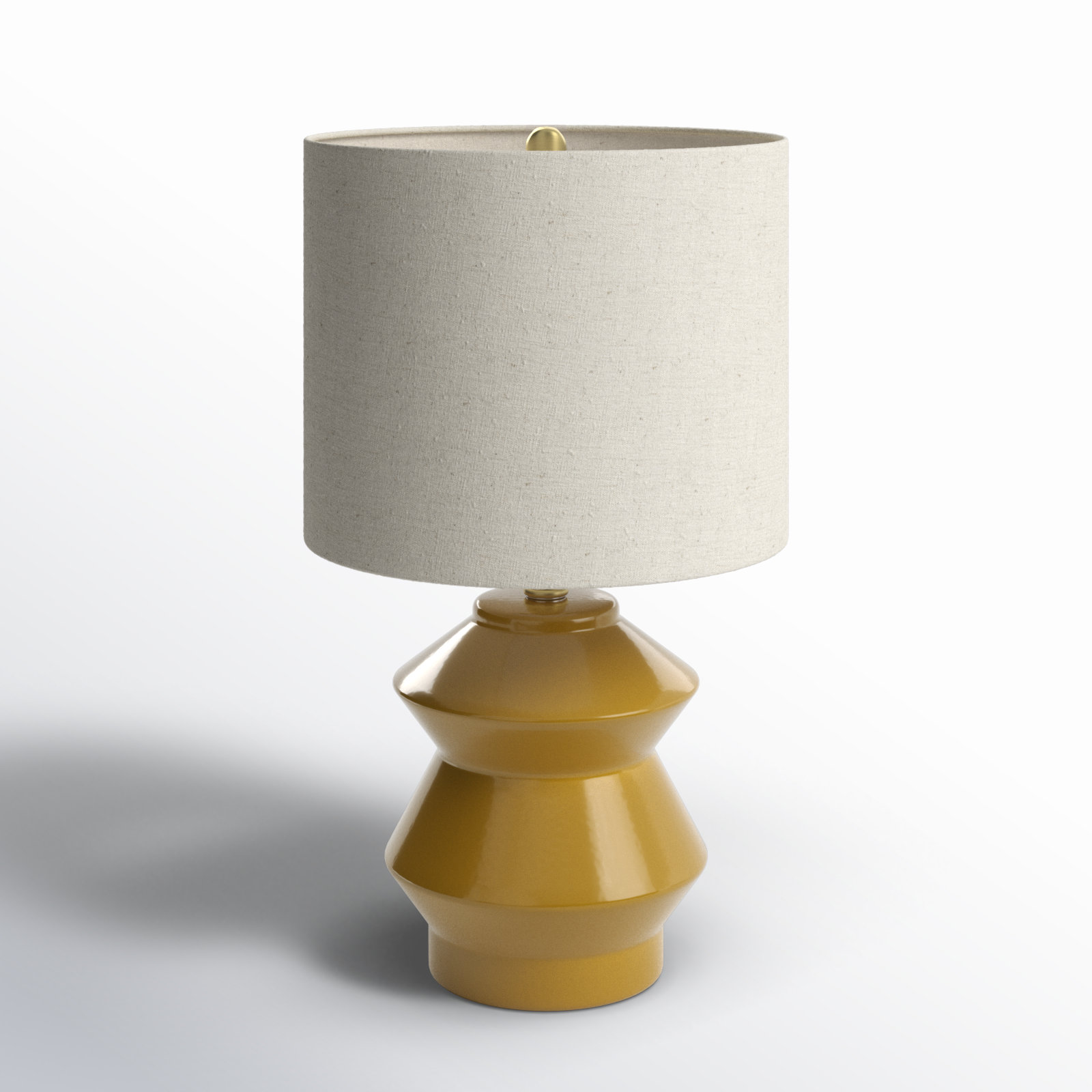 Boyes Ceramic Table Lamp, Yellow