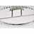 Nova - LED 23 Inch Round Flush Mount - Polished Nickel Finish - K9 Crystal