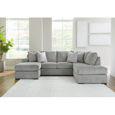 Canapé modulaire à méridienne rembourré 2 pièces Soma