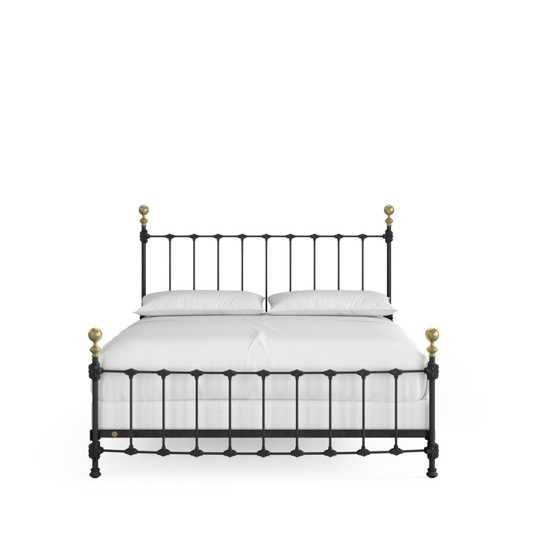 151 Palatial Bed | Complete Standard, Gunmetal, King