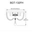 Plafonnier encastré 2 lumières Moro-682993728-682993743