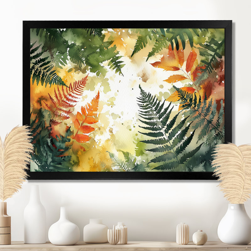 Dubravko - Floral Canvas Art Print, Reproduction encadrée d'une seule photo, Noir, noir, noir, noir, H 12 po x l 20 po