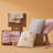 Ensemble de draps 100% coton double point-107142720-107142717