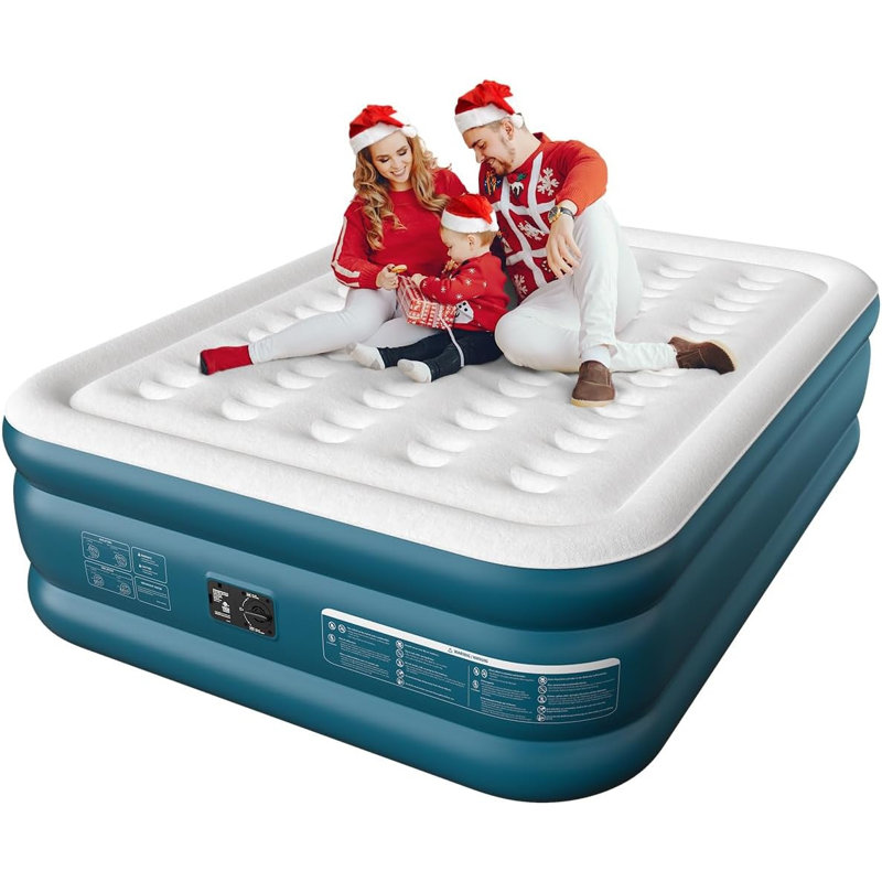  Air Mattress 18" With Built In Pump