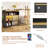 Extendable Bar Table With Storage Cabinet And Led-2042543299
