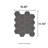 Sage 3" x 3" Hexagon Porcelain Matte Mosaic Tile-92523003