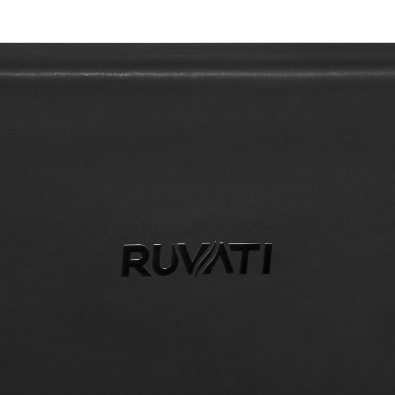 Ruvati 30-inch Fireclay Modern Farmhouse Kitchen Sink Single Bowl, Matte Black