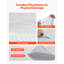 4.5 x 150 ft House Wrap 0.13 mm Thick Drop Cloth Vapour Barrier Covering-794686482
