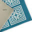 Tapis intérieur / extérieur en chenille tissé à la machine bleu-90725864