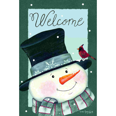 " Cardinals Welcome " by Lisa Kennedy
