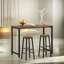 Siljan 2PC Bar Stools 65CM High