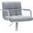 Contemporary Adjustable Swivel Arm Bar Stool With Cushion (No Including  Table)-440238339
