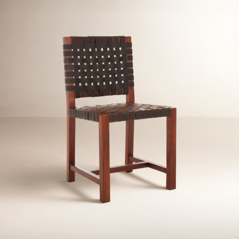 Chaise Erline, Noir / brun