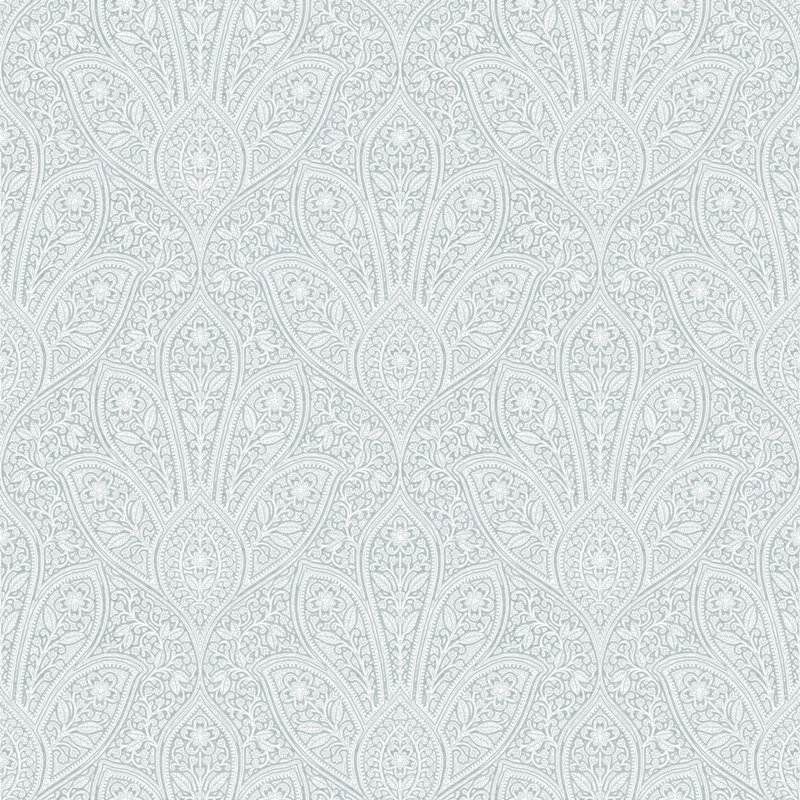 Piumafua 10m x 52.8cm Matte Wallpaper Roll, Light Blue