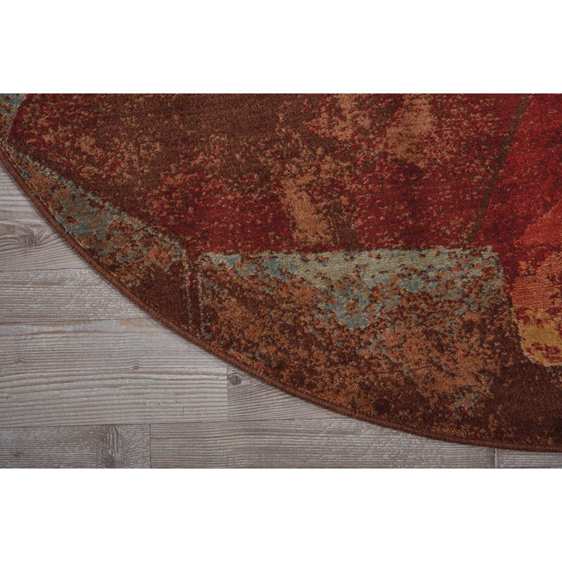 Yenitza Indoor Rug, Round 5'6"