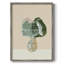 Woven Tropical Leaf II Framed Print - Solid Wood 2888010