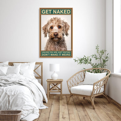 Chien se faire nu
