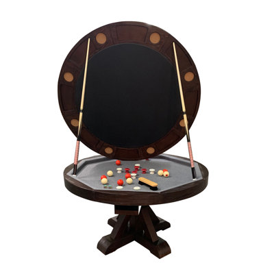 Fairfield Brazos 54" 3-in-1 Pedestal Table