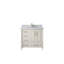 Meuble-lavabo simple 36 po avec comptoir en quartz Aberdeen-101128764