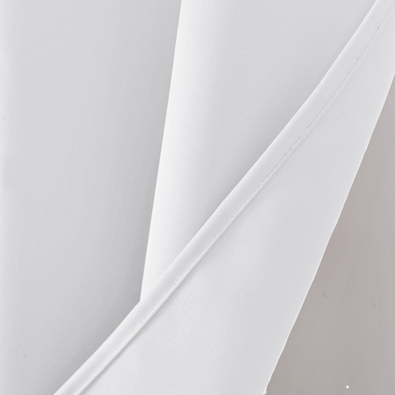 Panneau de rideau occultant 100% Fitnat, Blanc, L 52 po x L 84 po