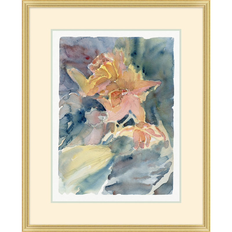 Fleurs tropicales 4 - peinture encadrée