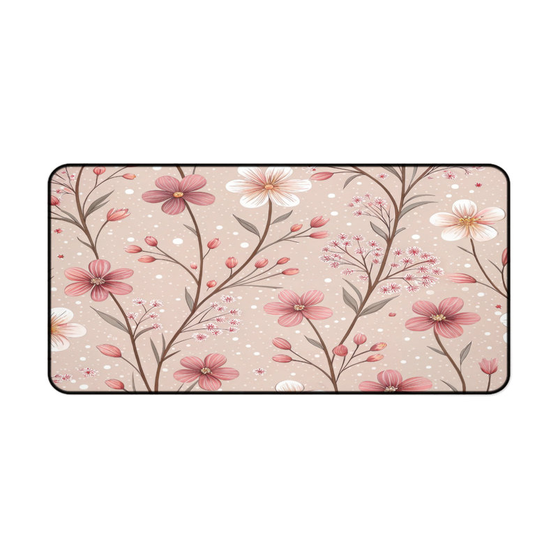 Polyester Desk Pad, 14.4x12.1