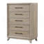 Mobilier de chambre à coucher style transitionnel 1 pièce