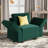 Nakash Velvet Upholstered Single Armchair with Storage, for Apartment bedroom livingroom study room anywhere need-541363733