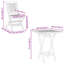 Solid Wood Patio Dining Set Table,