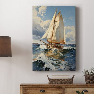 NAUTICAL Series CCCLV -Custom Wrapped Gallery Cavas