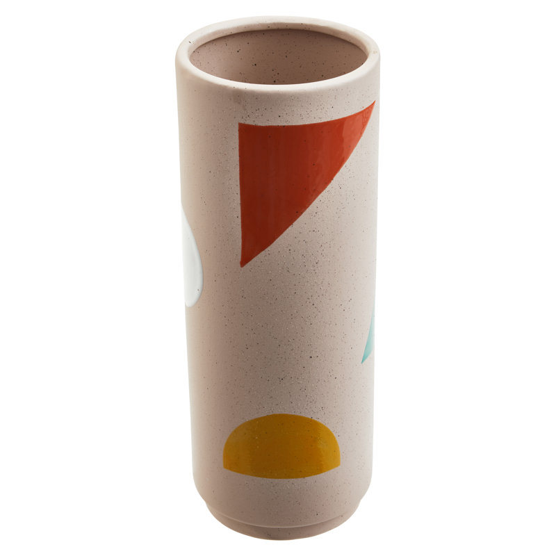 Sennett Earthenware Table Vase, 40cm H x 15cm W x 15cm D