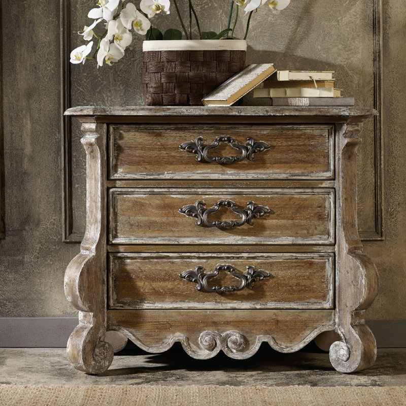 Chatelet 37'' W Nightstand, Caramel Froth