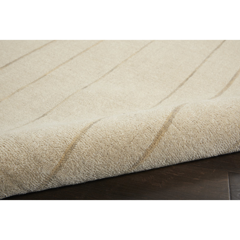 Geometric Hand Woven Area Rug, Rectangle 8' x 10'