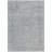 Machine Washable Indoor/Outdoor Claudian ACN1645 Silver Rug-109535400