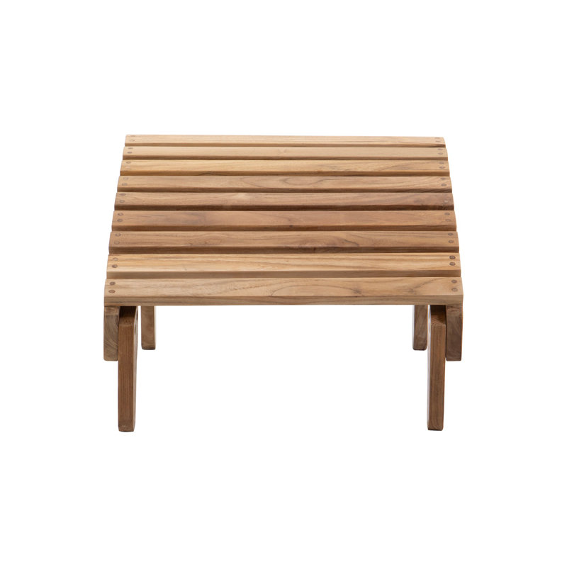 Malibu Teak Outdoor Adirondack Ottoman
