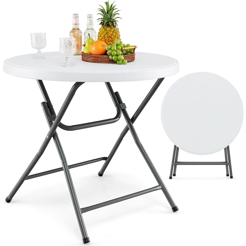 Quasim Round Outdoor Bistro Table - 81 cm W 81 cm D