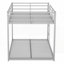 Lit superposé double au-dessus de double pour lits simples avec construction robuste et assemblage facile (ancien SKU: MF197034AAN)-295234311