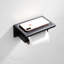 Wall Mount Toilet Paper Holder with Shelf-86172684
